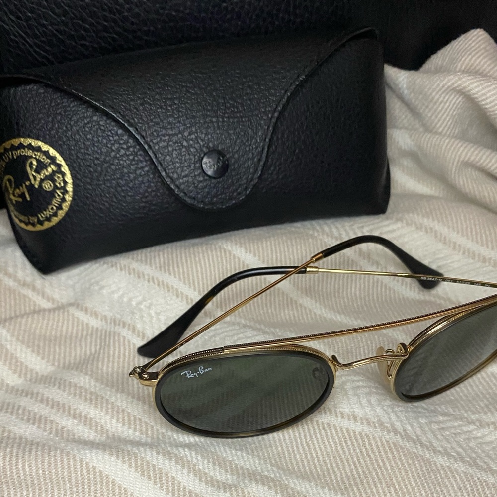 Ray-ban Round Double Bridge Sunglasses - Picture 11 of 11